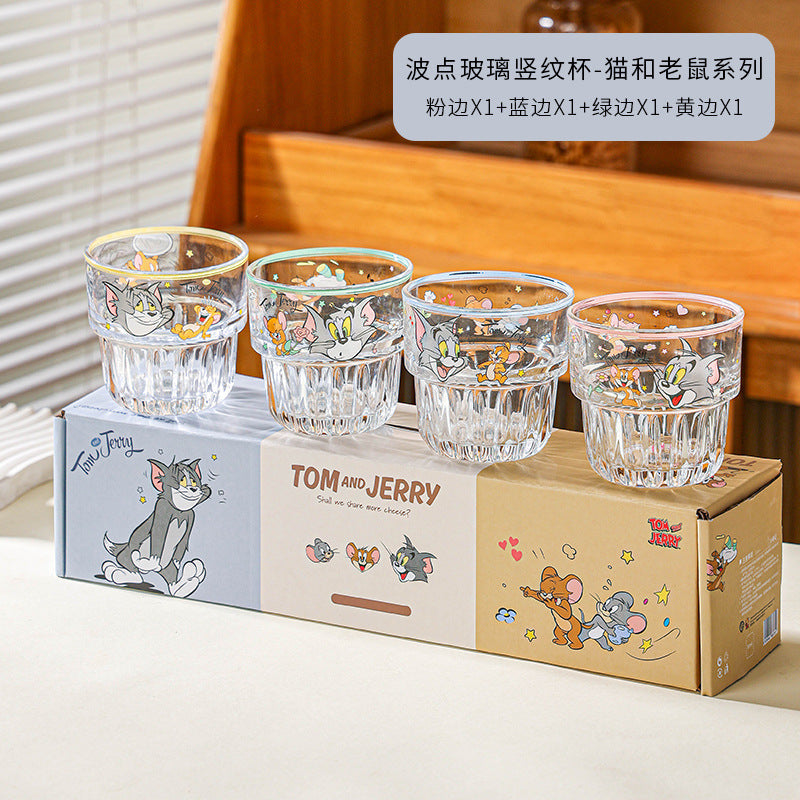 Tom & Jerry Glass Set – Set of 4 Collectibles