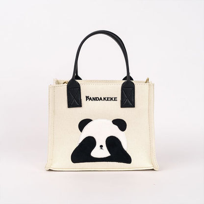 Panda Canvas Bag