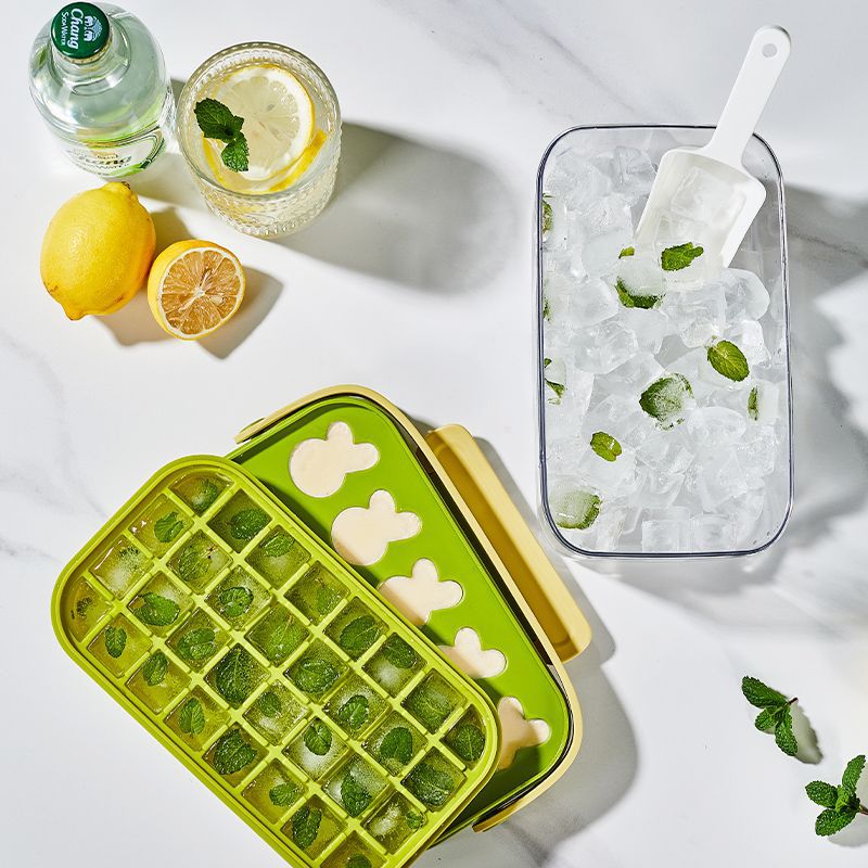 Portable Ice Cube Storage Box