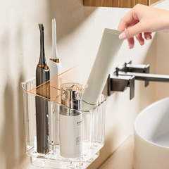 Detachable wall-mounted storage box