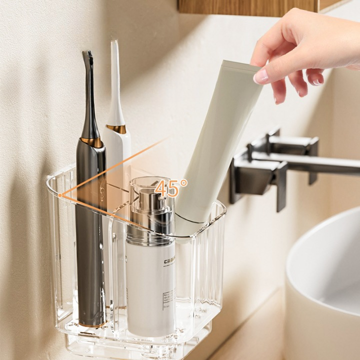Detachable wall-mounted storage box