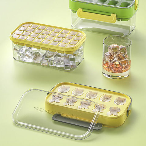 Portable Ice Cube Storage Box