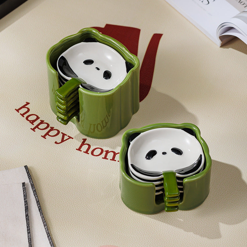 Cute Panda Mini Bowl Set – Eco-Friendly & Non-Toxic