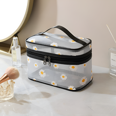 Floral Cosmetic Organizer Bag