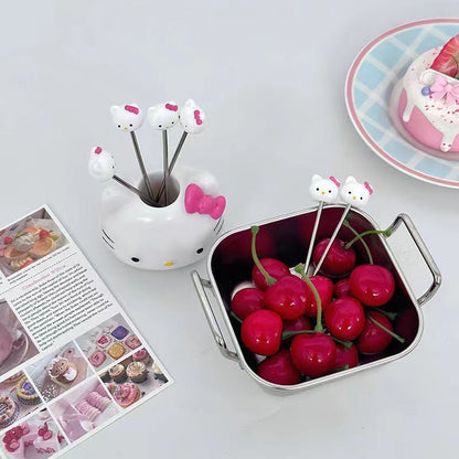 Kitty Fork Set