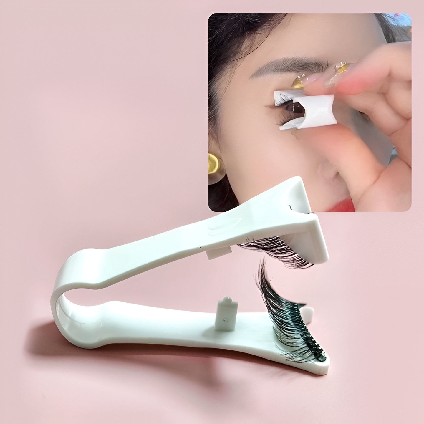 Eyelashes Wearing Clip – From Bare to Beautiful