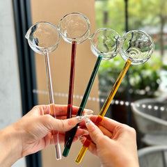 High Borosilicate Glass Spoon (Pack of 2)