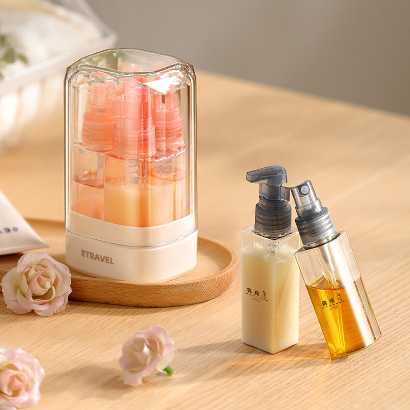 4 in 1 Travel Bottle Set – Secure Locking Mechanism