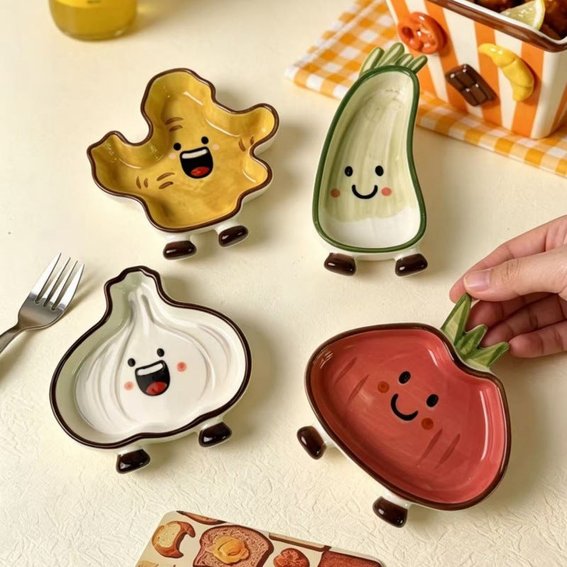 Veggie Shaped Sauce Dish