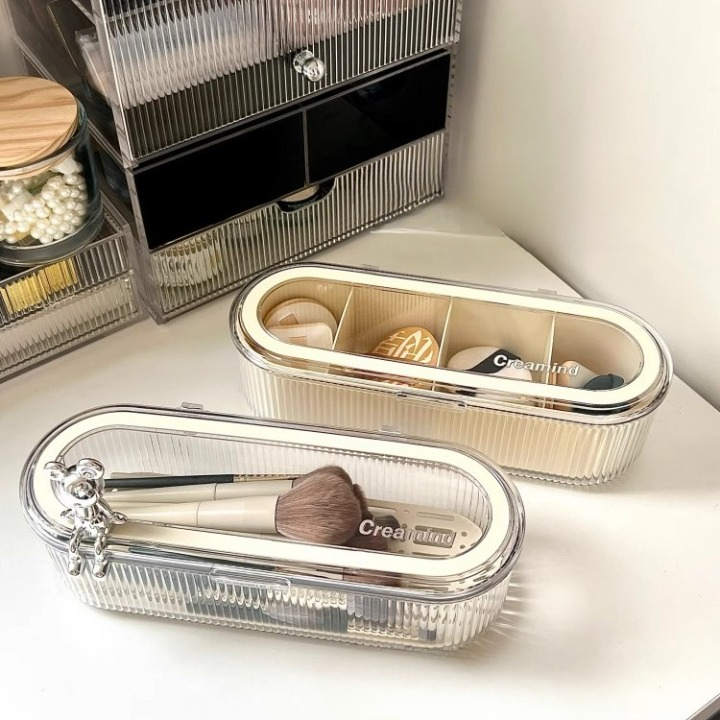 Transparent Cosmetic Organizer Box