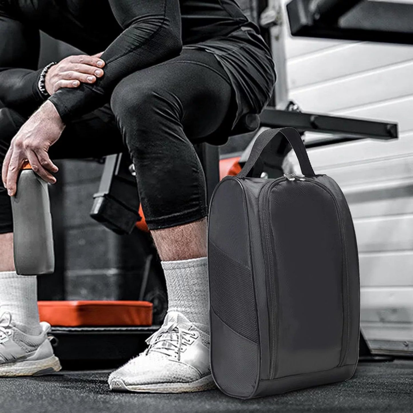 Portable Mesh Shoe Bag