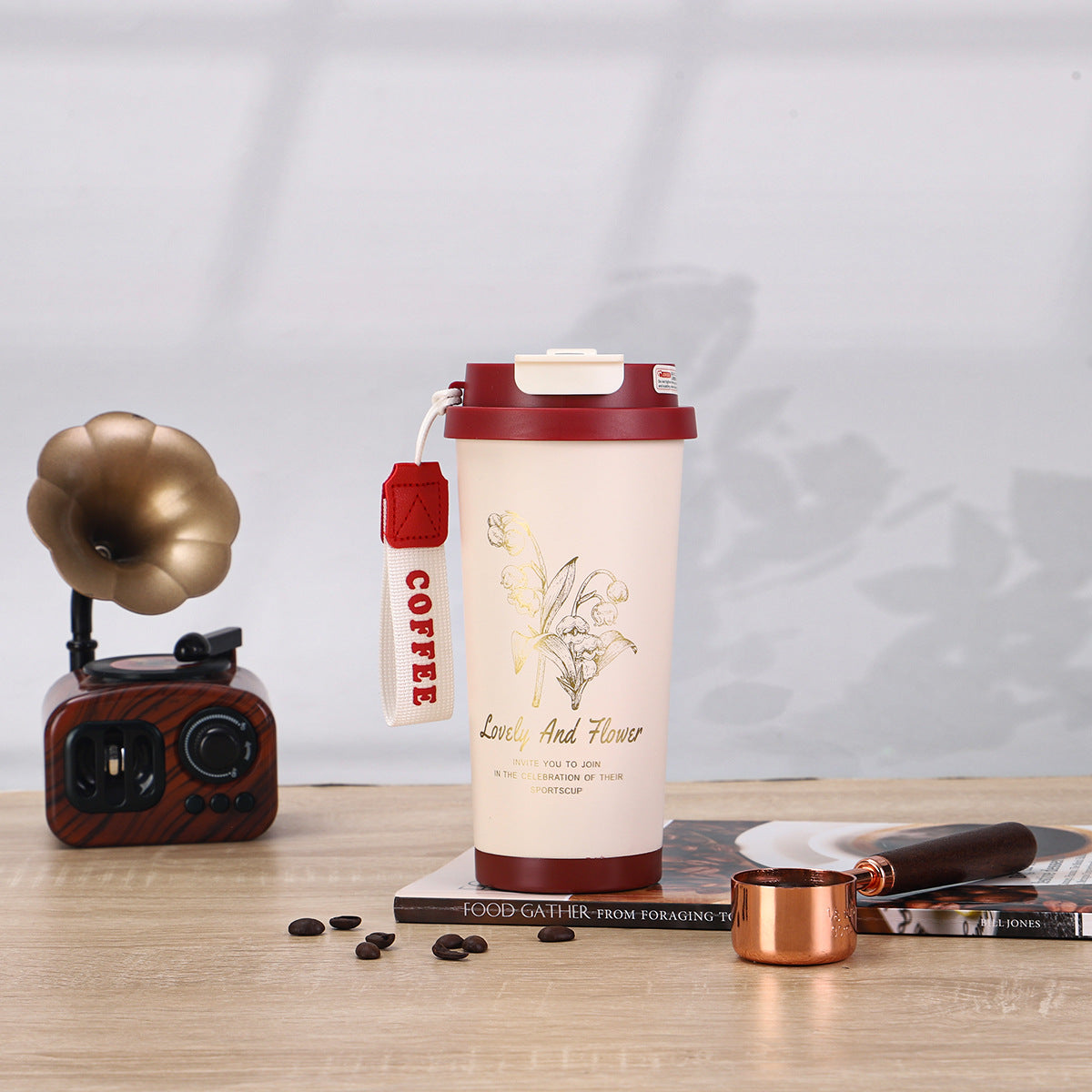 Floral Insulated Cup