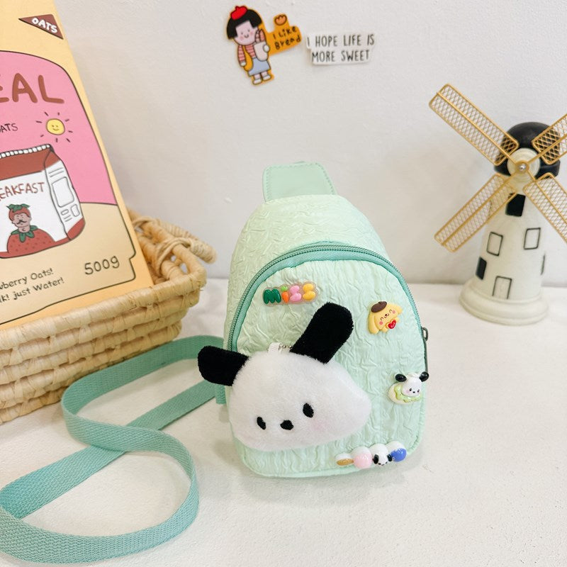 Sanrio Kuromi Puffy Sling Bag