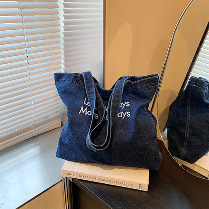 Denim Tote Bag