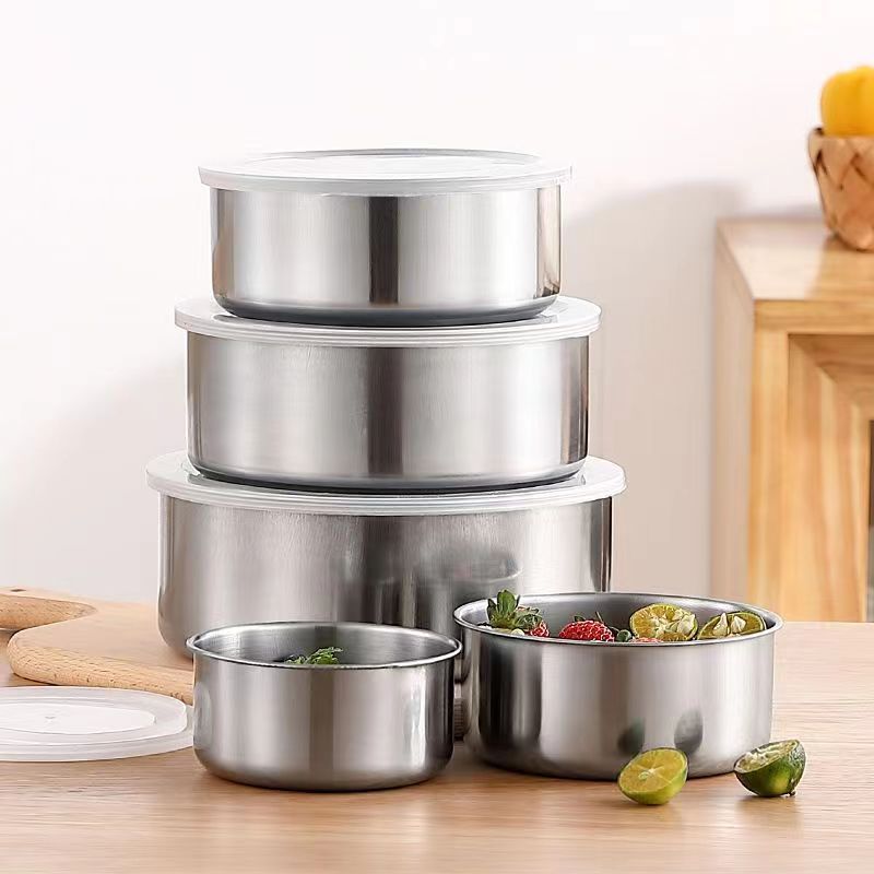 Multi-Sized Bowl With Lid – Secure & Spill-Proof Storage