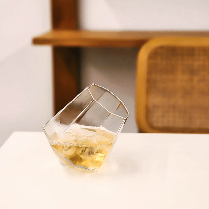 Diamond Shaped Glass