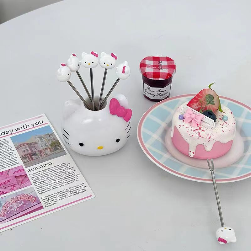 Kitty Fork Set