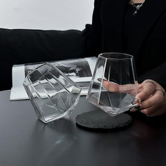 Diamond Shaped Glass