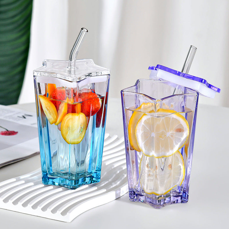 Star Straw Drink Cup