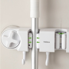 Wall-Mounted Mop Holder