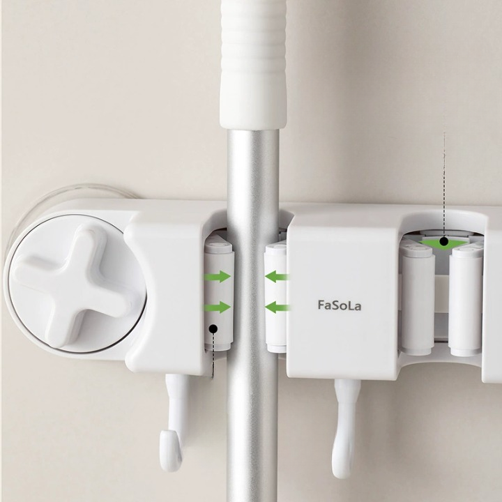 Wall-Mounted Mop Holder