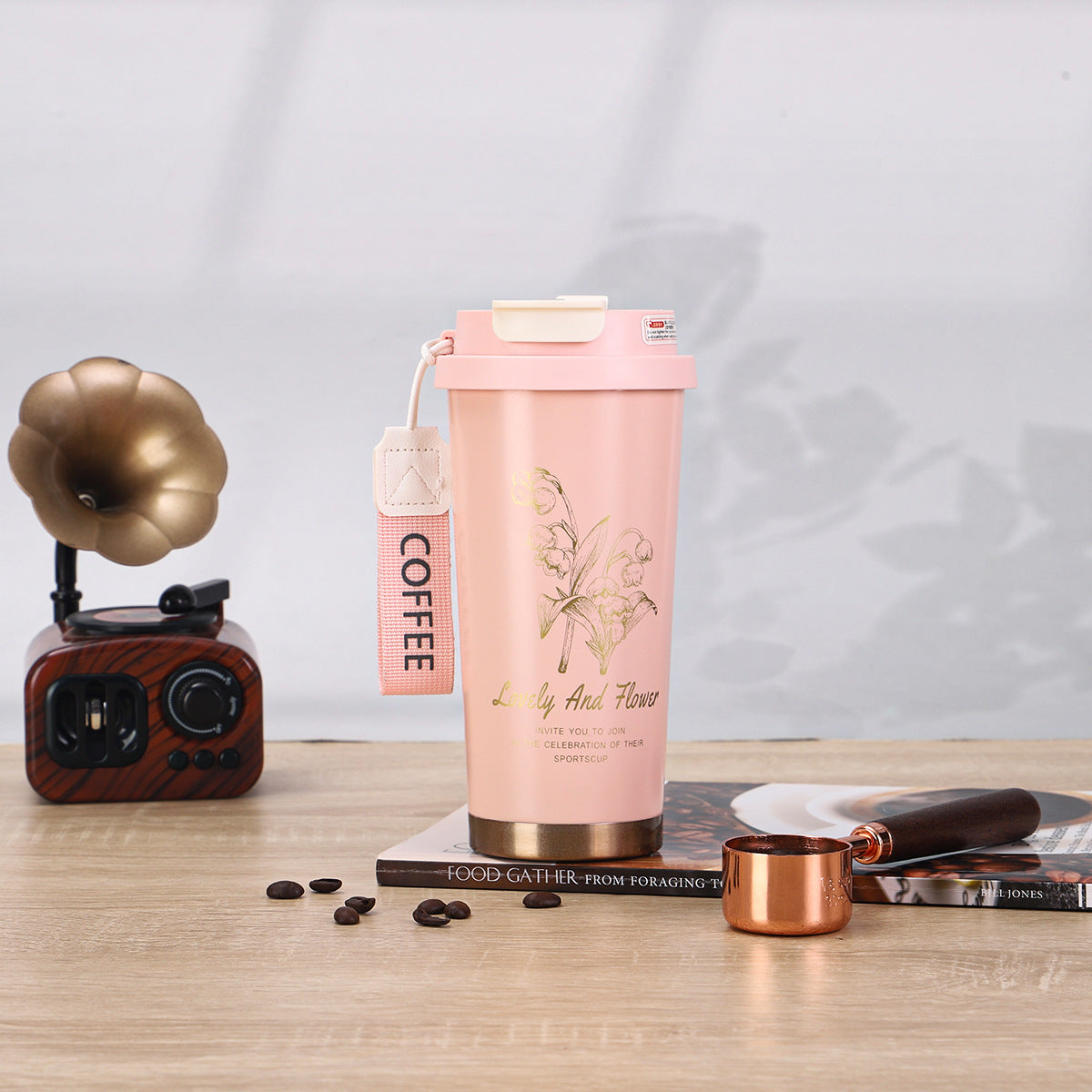 Floral Insulated Cup