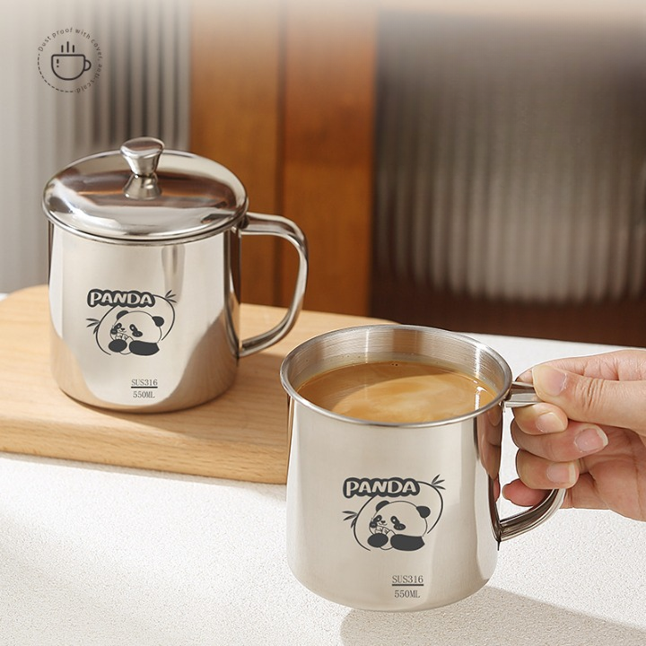 Steel Mug With Lid