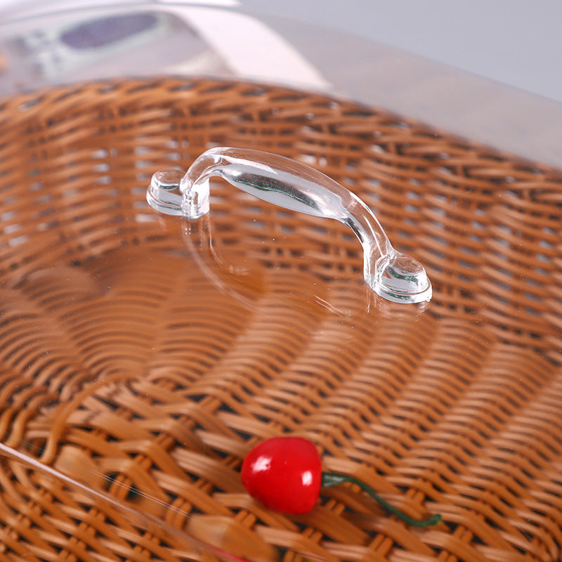 Wicker Basket with Lid