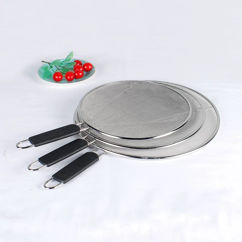 Stainless Steel Splatter Guard – Fits Most Pots & Pans