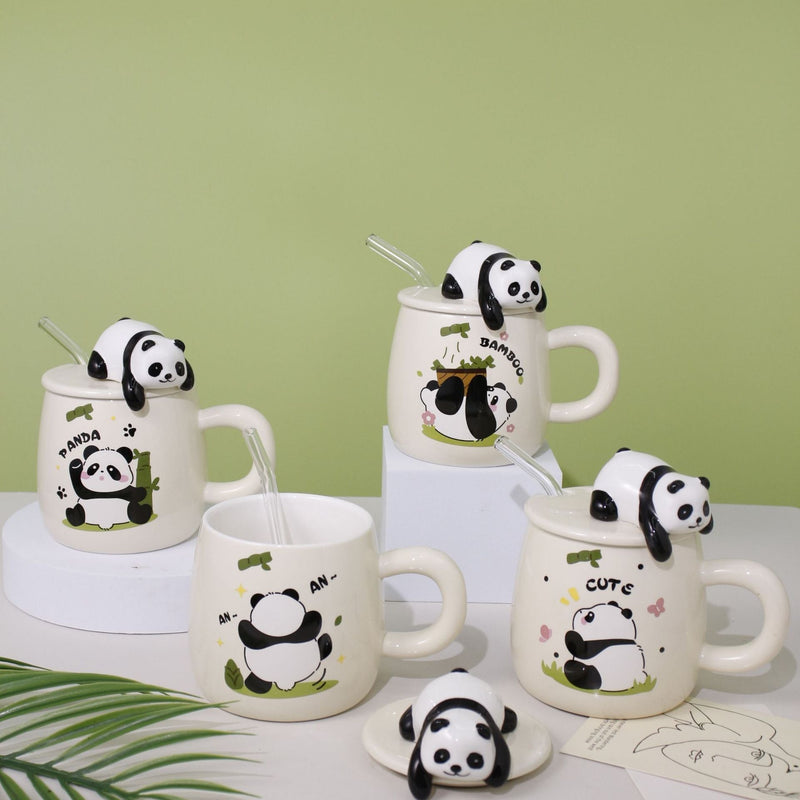 Panda Lid Mug
