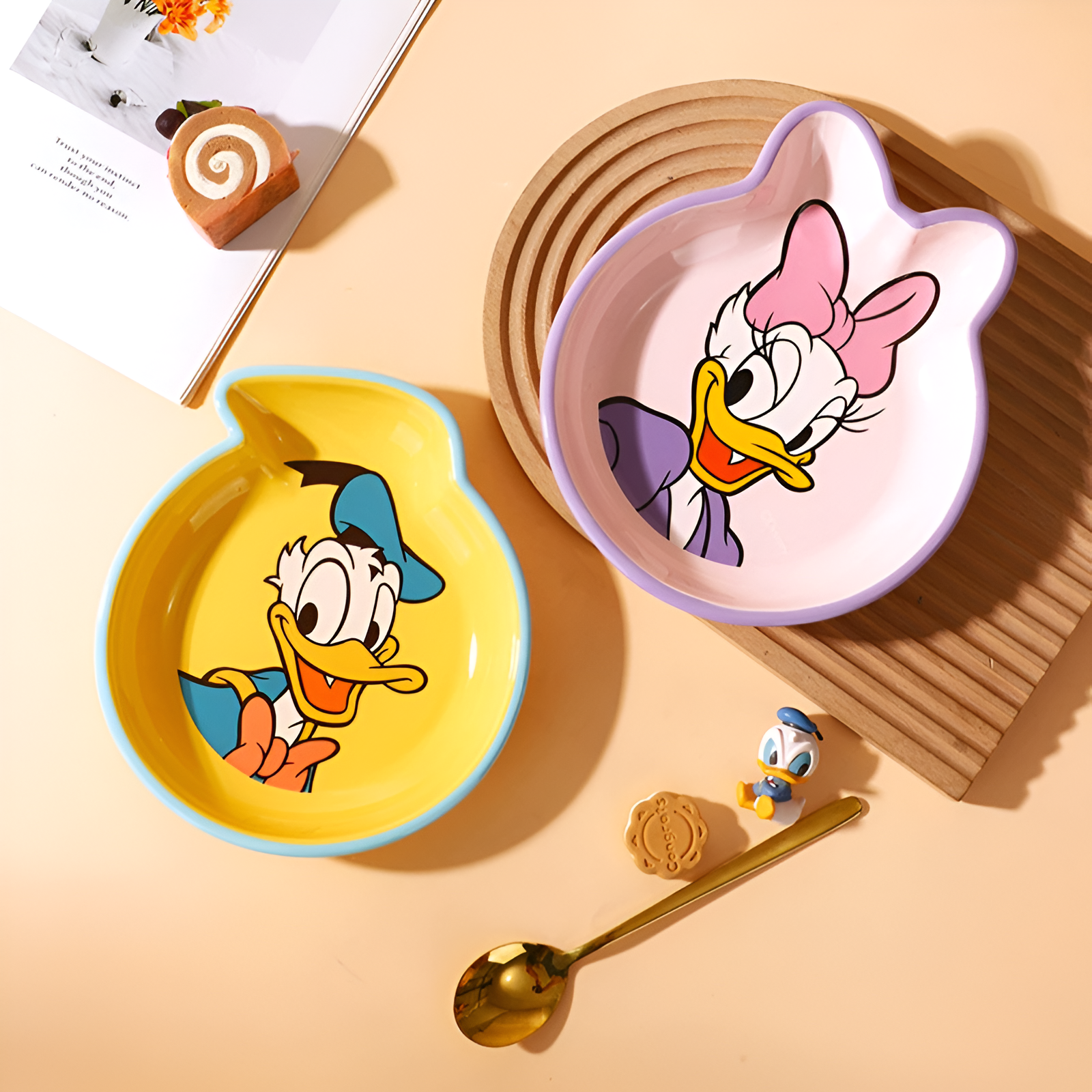 Mickey & Friends Plate – Food-Safe and Non-Toxic