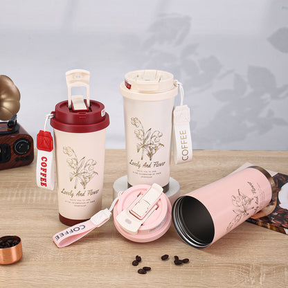 Floral Insulated Cup