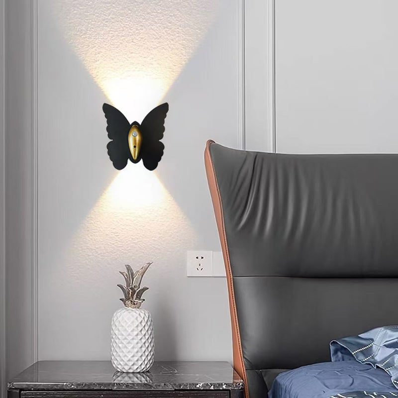 Butterfly Motion Sensor Wall Light