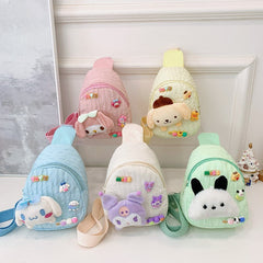 Sanrio Kuromi Puffy Sling Bag
