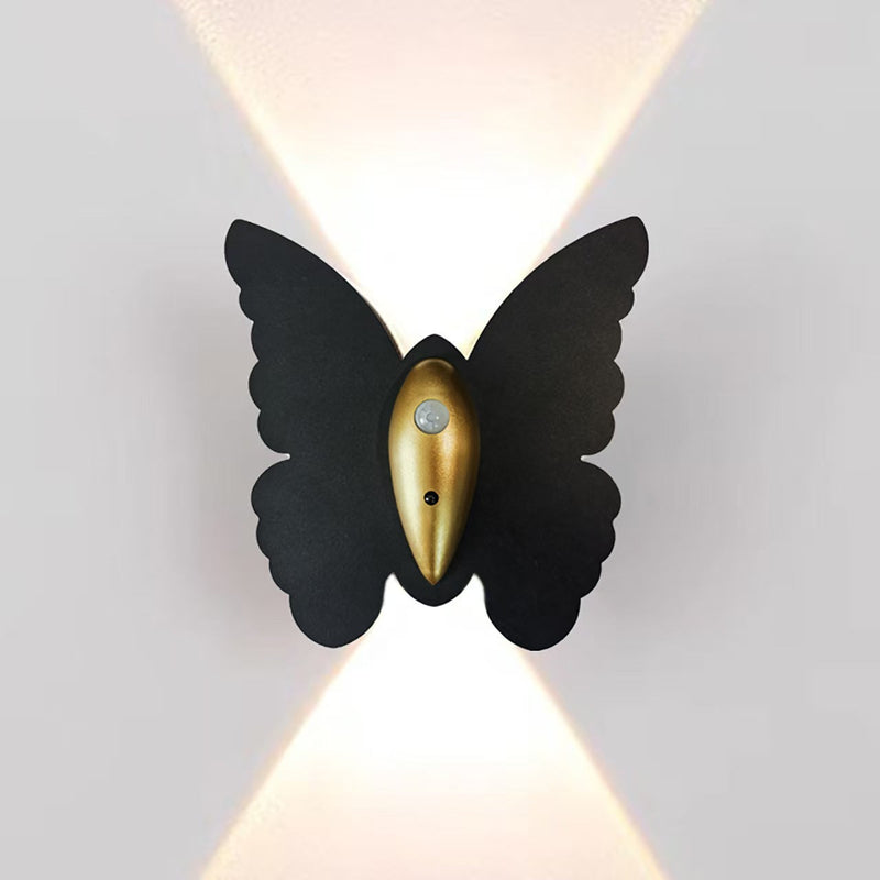 Butterfly Motion Sensor Wall Light