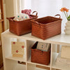 Rustic Woven Storage Basket