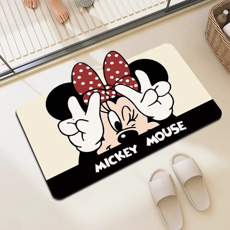 Mickey and Minnie Doormat – Iconic Disney Characters