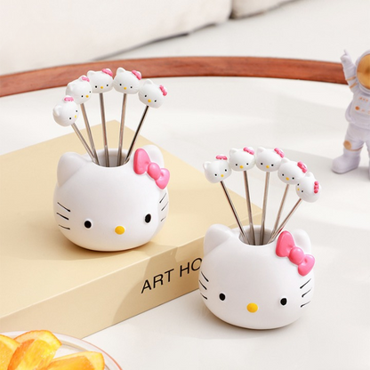 Kitty Fork Set