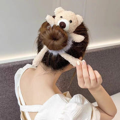 Cute Teddy Scrunchie