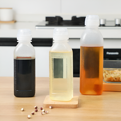 Transparent Sauces Bottle (500 ml)