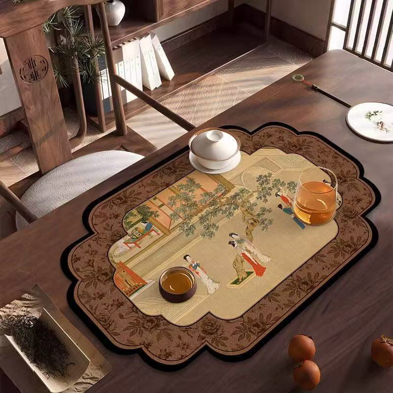 Traditional Style Decor Mat