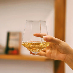 Diamond Shaped Glass