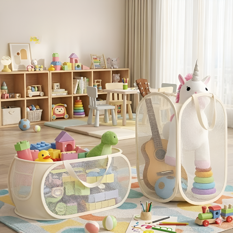 Mesh Toy Storage Basket