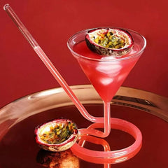 Spiral Cocktail Glass