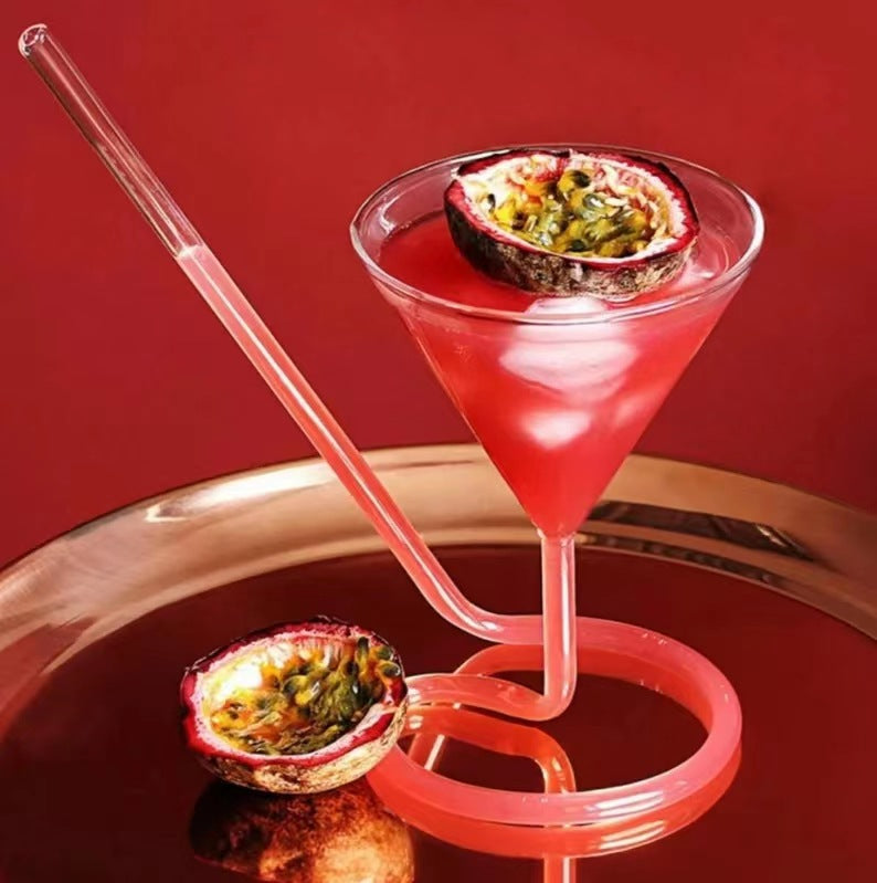 Spiral Cocktail Glass
