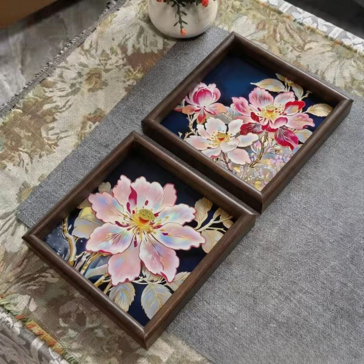Bloom Wooden Tray