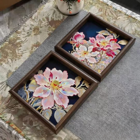 Bloom Wooden Tray