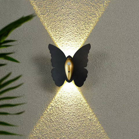 Butterfly Motion Sensor Wall Light
