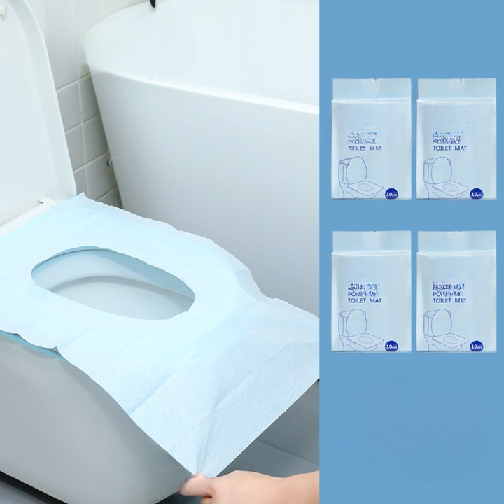 Disposable Toilet Mat (Adhesive)