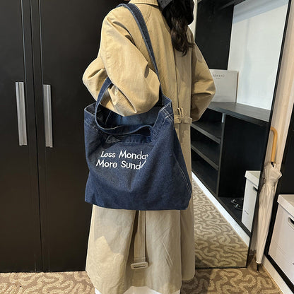 Denim Tote Bag